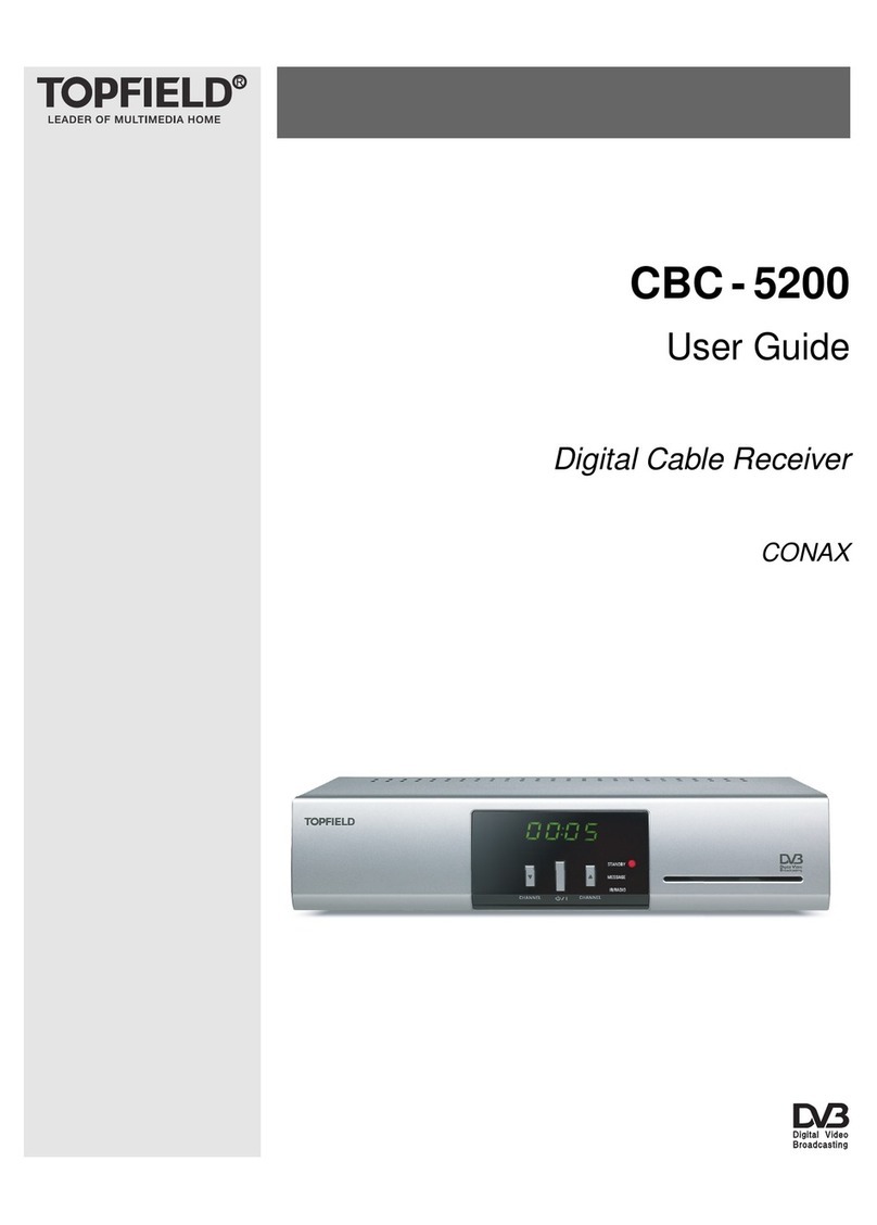 Topfield CBC-5200 User manual