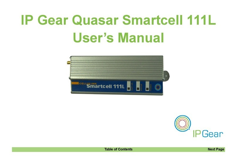 IP Gear Quasar 111L user manual
