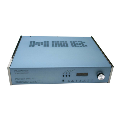 MSB Technology Platinum DAC III user manual