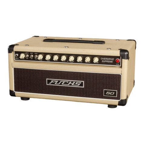 Fuchs Audio Technology Overdrive Supreme ODS-30 User manual