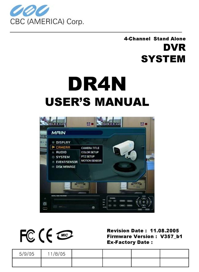CBC DR4N user manual