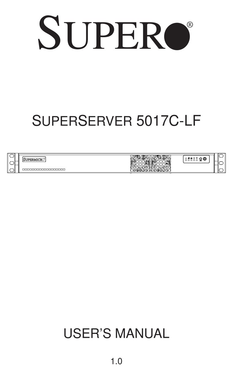 Supero SUPERSERVER 5017C-LF User manual