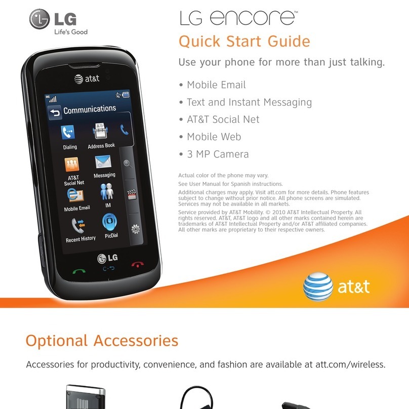 LG Encore User manual