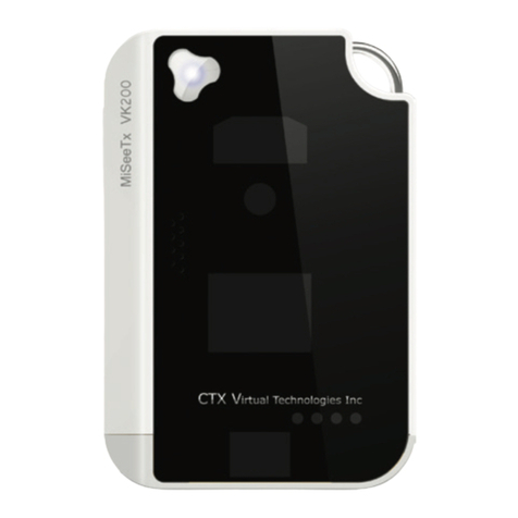 CTX Virtual Technologies VK200 KEYFOB user guide