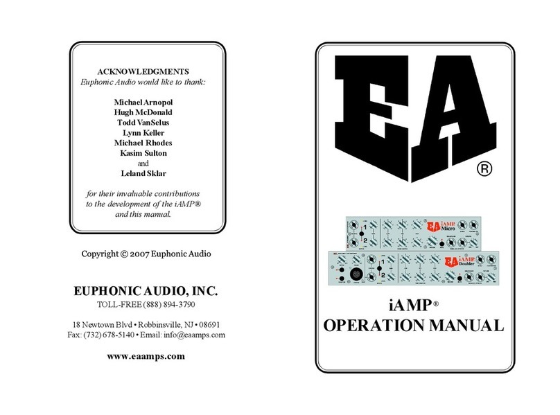 Euphonic Audio iAMP User manual