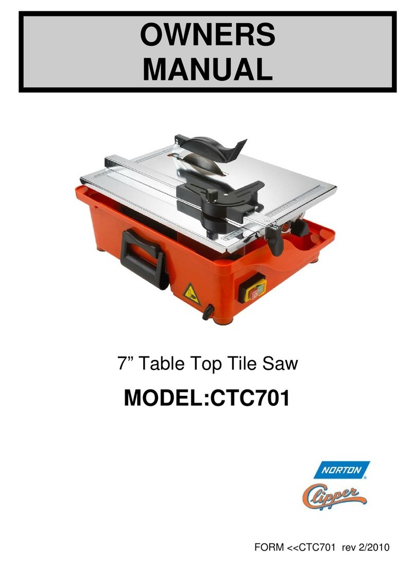 Clipper CTC701 owner's manual