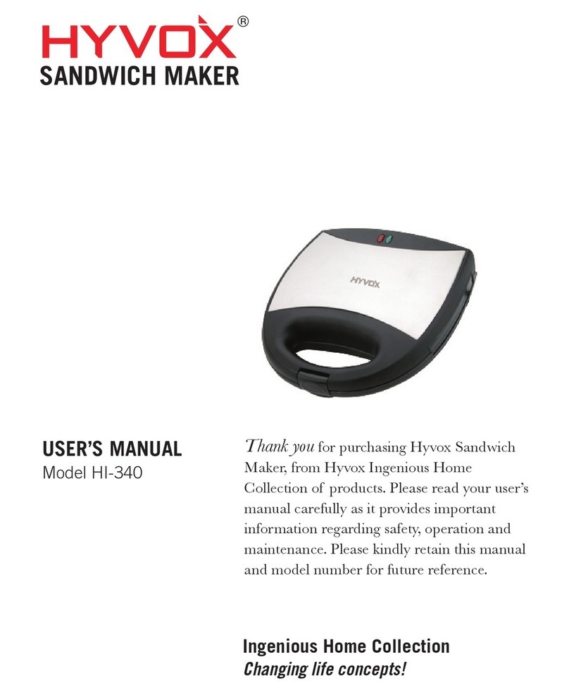 Hyvox HI-340 user manual