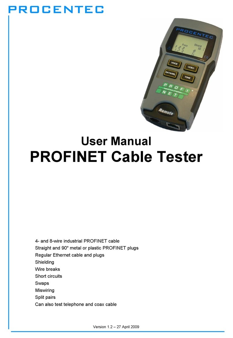 Procentec PROFINET user manual Procentec PROFINET user manual