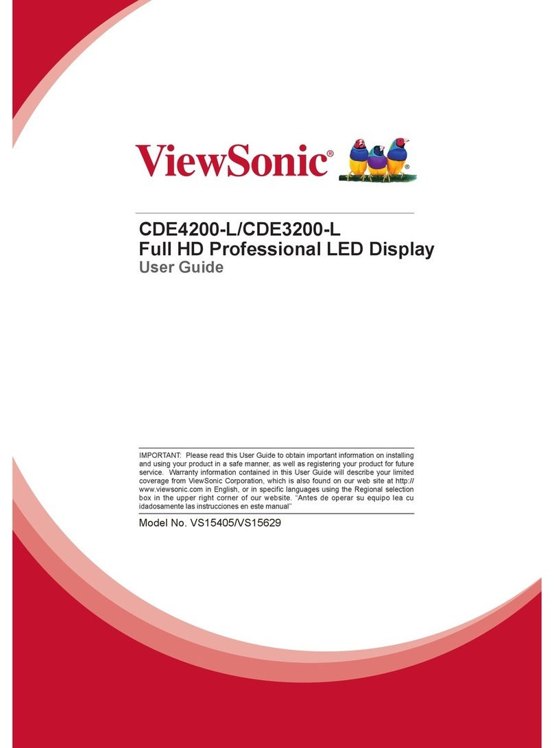 ViewSonic CDE4200-L User manual