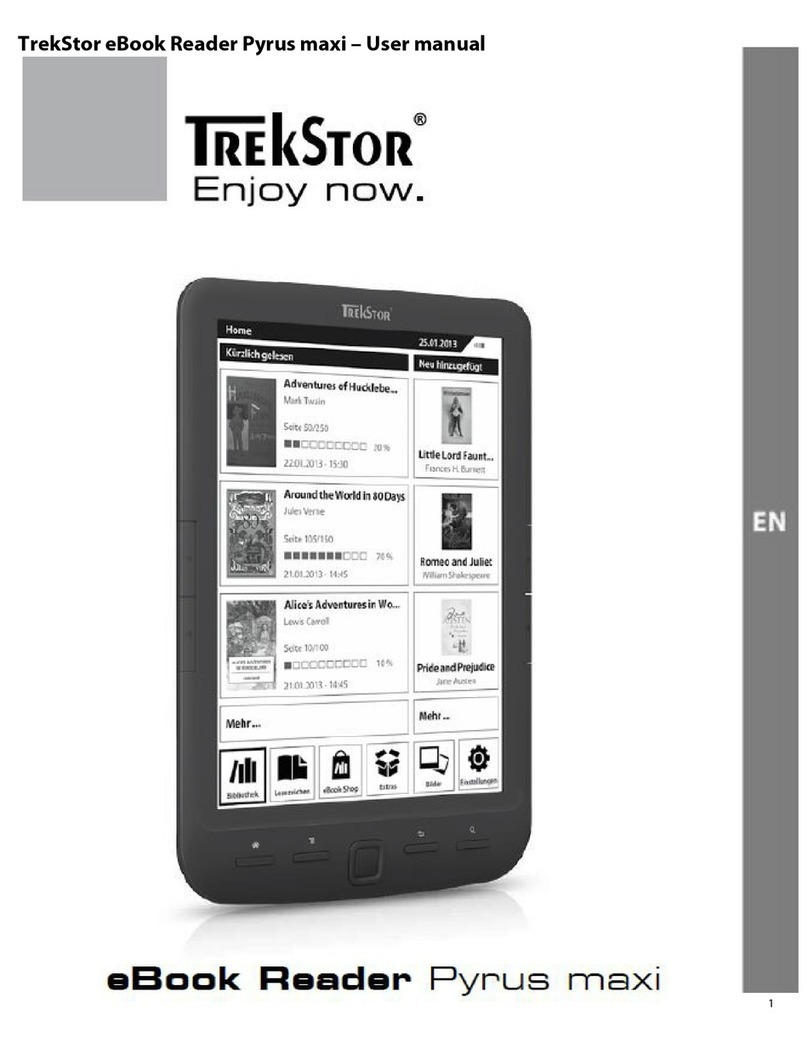 TrekStor Pyrus maxi user manual