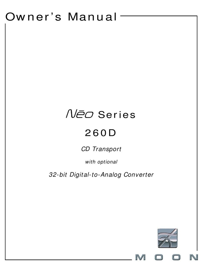moon Neo 260D User manual