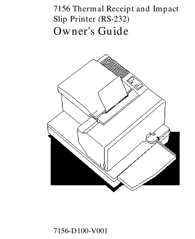 Axiohm 7156 User manual