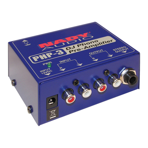 Nady Audio PHP-3 user guide