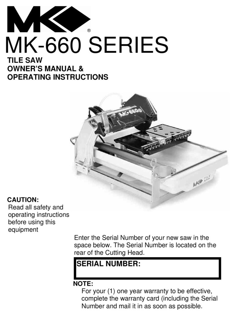 MK Diamond Products MK-660 SERIES System manual MK Diamond Products MK-660 SERIES System manual