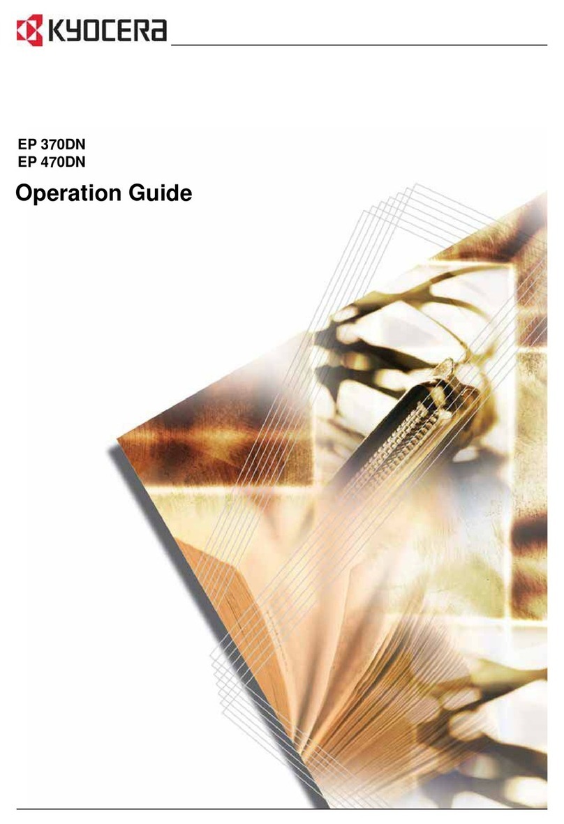 Kyocera EP 470DN User manual