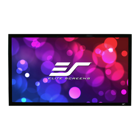 Elite Screens Ez-Frame Series User manual