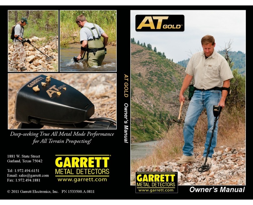 Carrett AT Gold owner's manual
