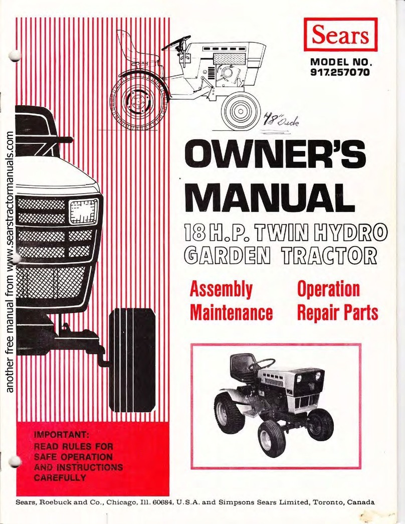 Sears 917.257070 owner's manual