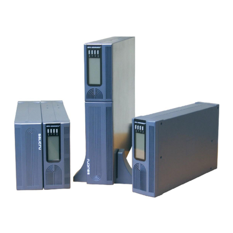 Salicru UNINTERRUPTIBLE POWER SUPPLY ADVANCE series User's manual, installation and start-up