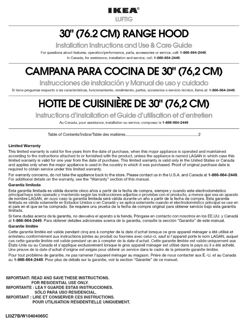 IKEA IH3402YS0 Product information sheet