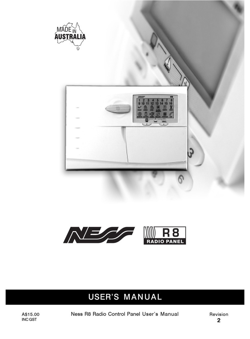 Ness R8 User manual