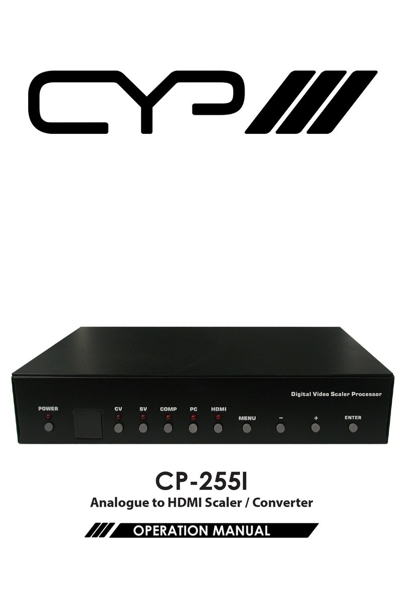 CYP CP-255I User manual