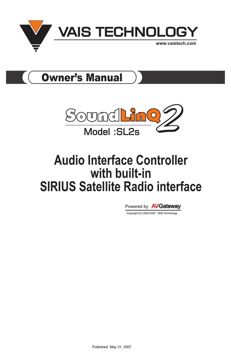 Vais Technology SL2s owner's manual