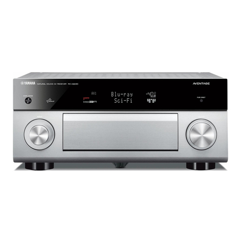 Yamaha RX-A3030 Quick start guide