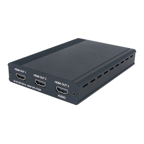 Cypress CLUX-3D12S1A Operation manual