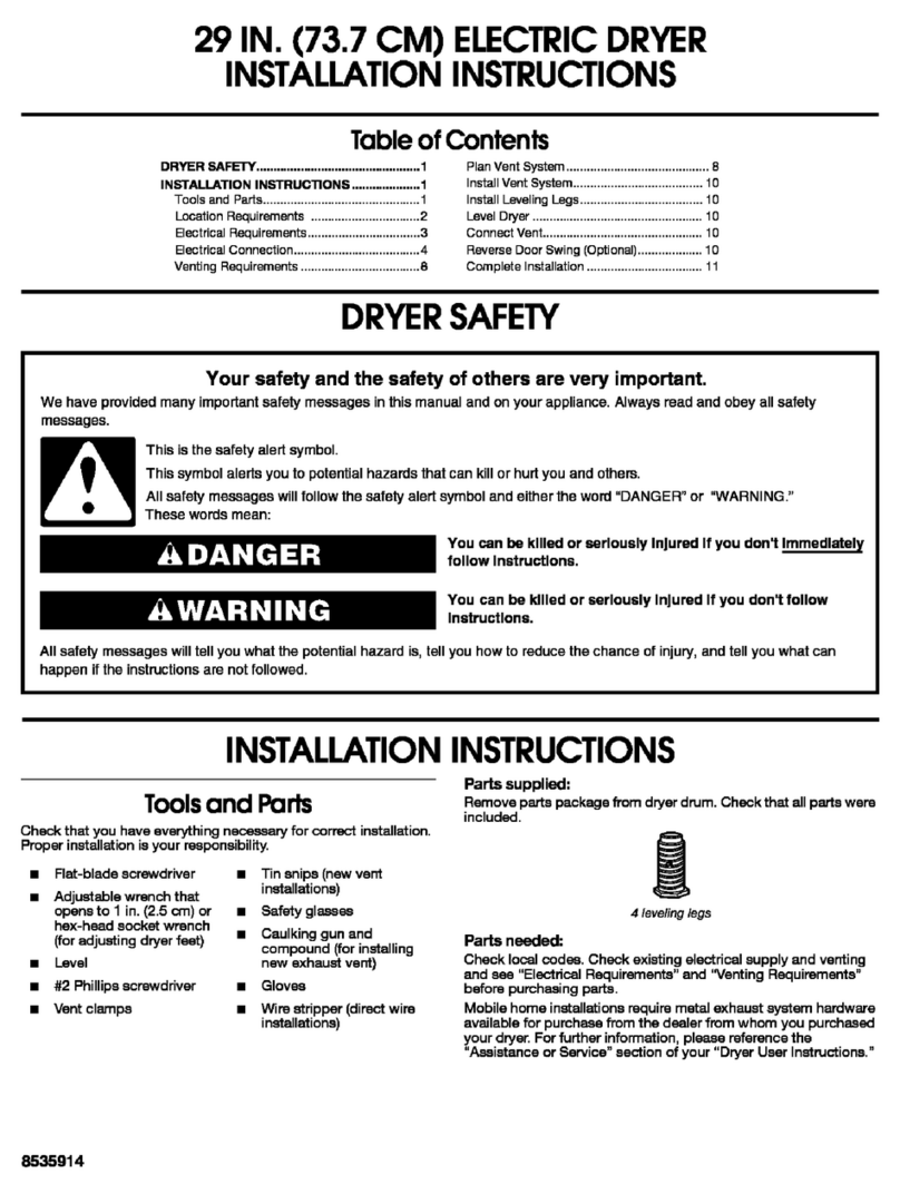 Inglis IM80000 User manual