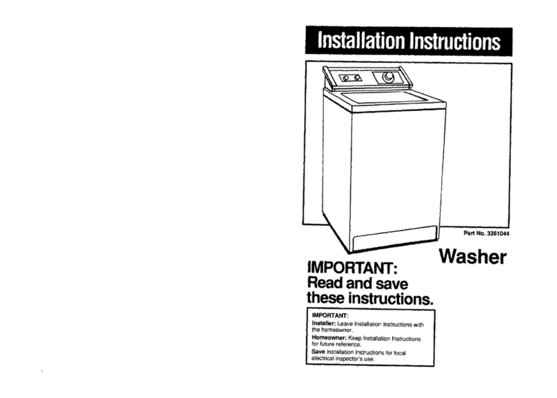 Inglis IJ40001 installation instructions