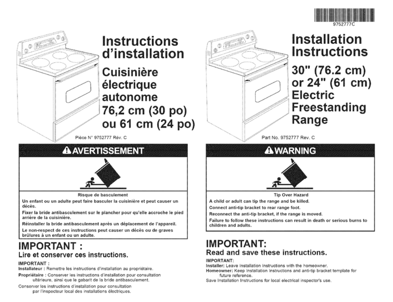 Inglis IHP33802 installation instructions