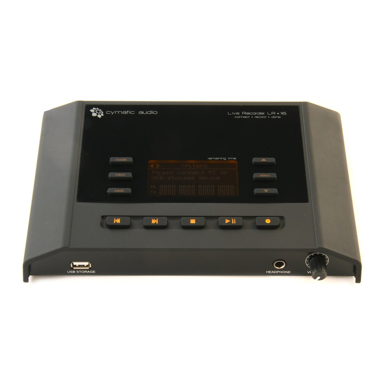 cymatic audio LR-16 user manual