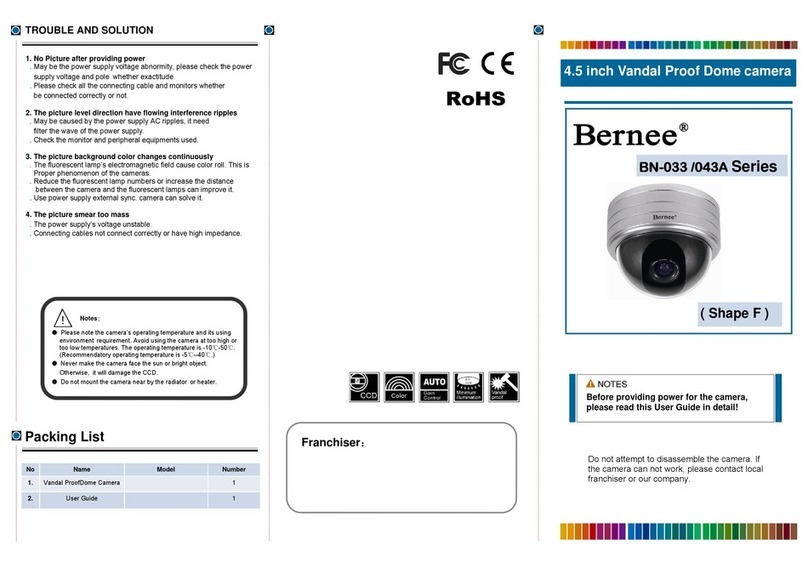 Bernee BN-033QA/SS-F quick guide