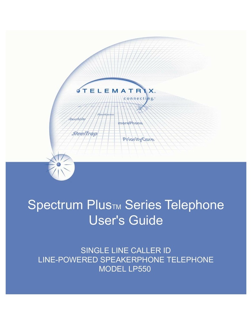 Telematrix Spectrum Plus LP550 User manual Telematrix Spectrum Plus LP550 User manual