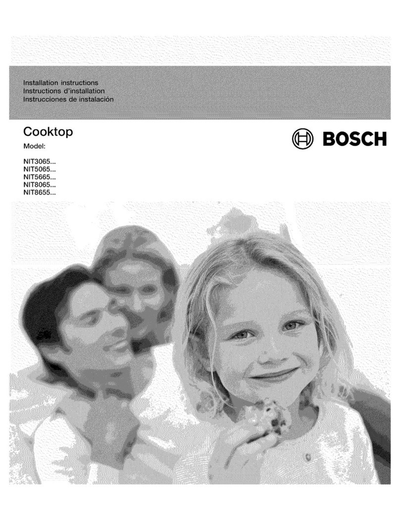 Bosch NIT3065 Series User manual