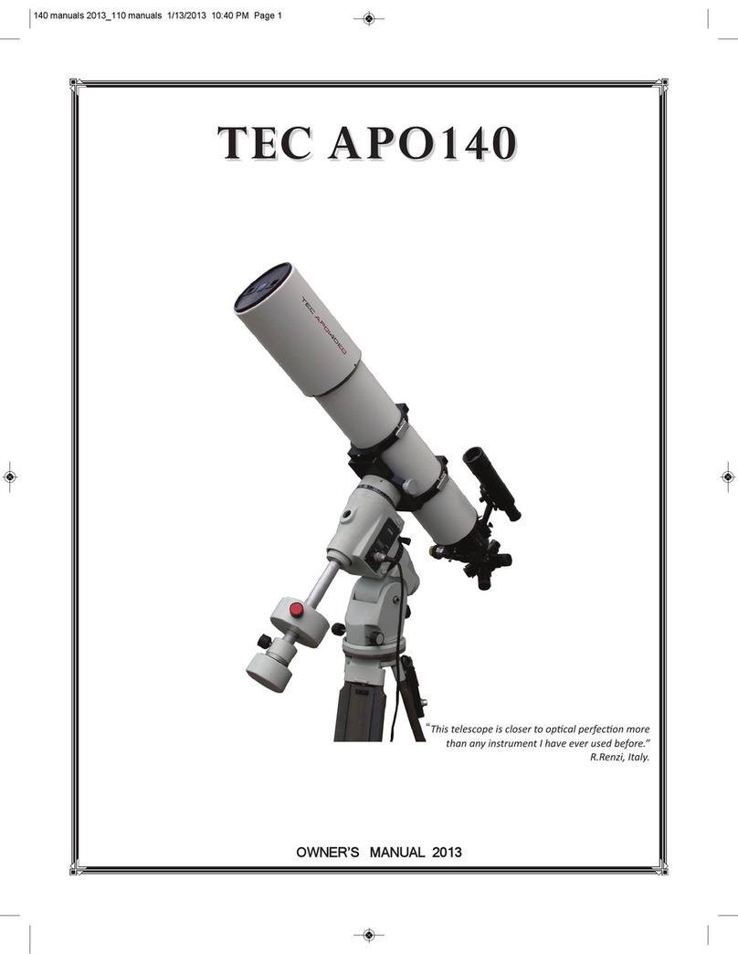 TEC APO 140 User manual