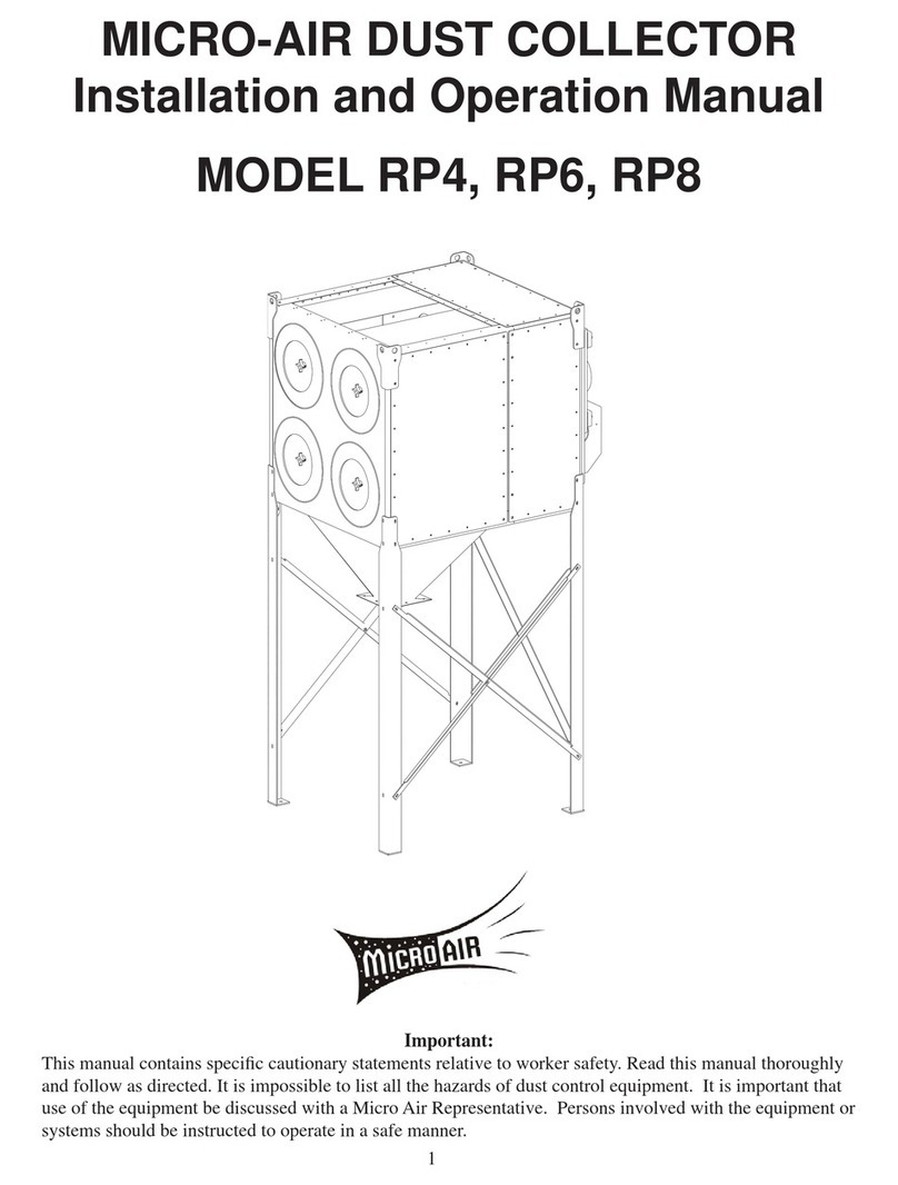 MICRO-AIR RP4 Installation and operation manual MICRO-AIR RP4 Installation and operation manual