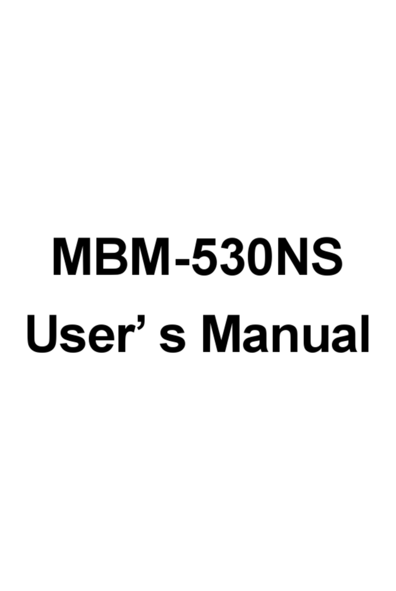 Formosa Industrial Computing MBM-530NS User manual