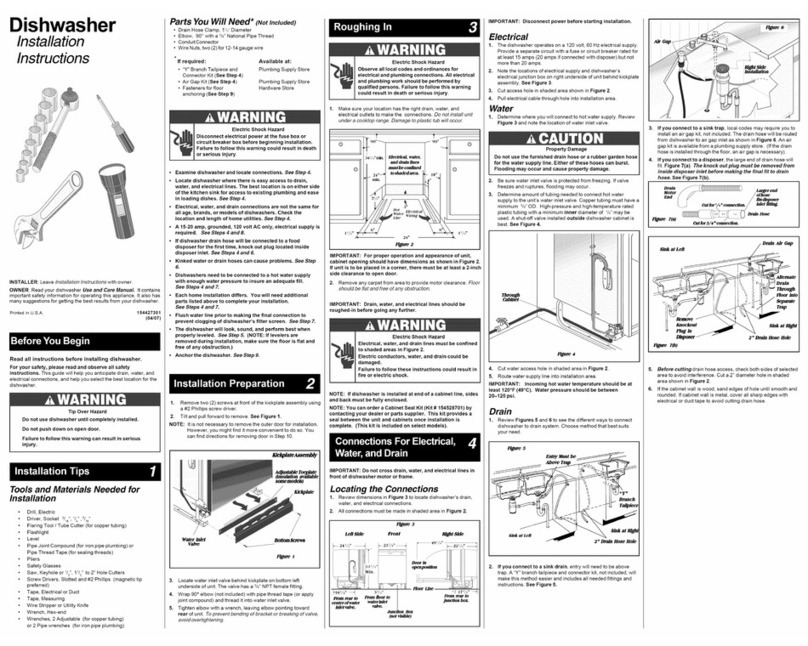 Crosley CDB900NW0A User manual