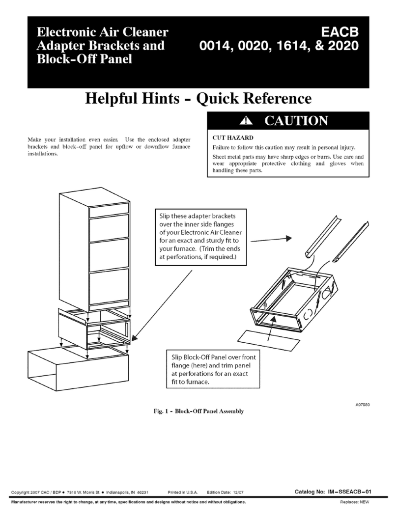 Carrier EACB0020 User manual Carrier EACB0020 User manual