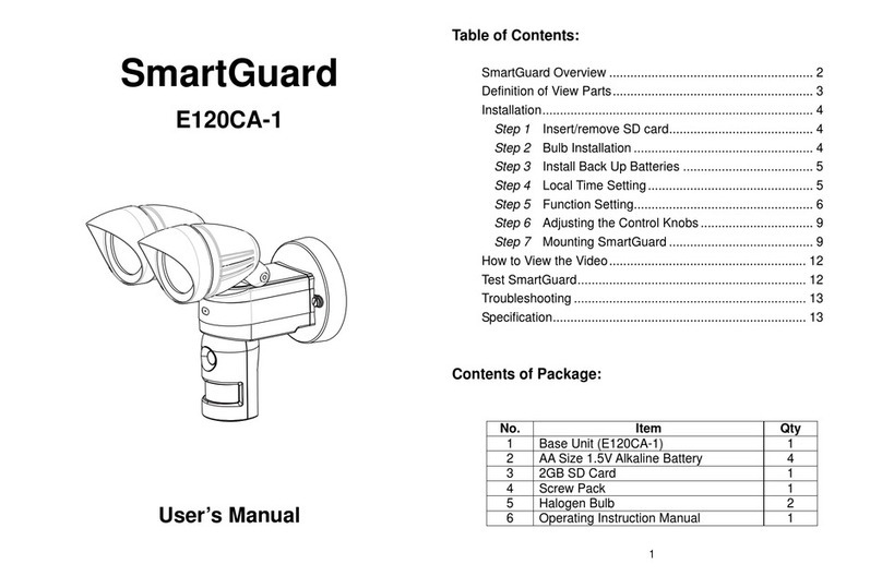 Felli Housewares SmartGuard E120CA-1 user manual