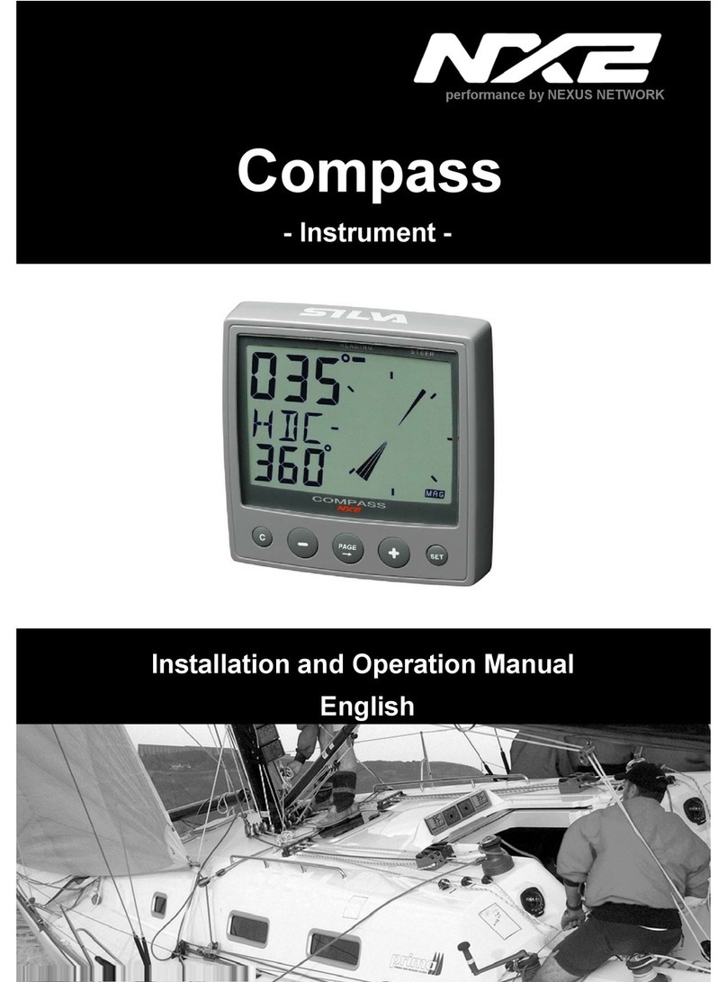 Nexus NX2 Compass Installation and operation manual