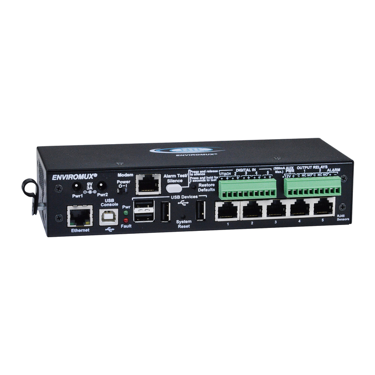 NTI ENVIROMUX-16D User manual