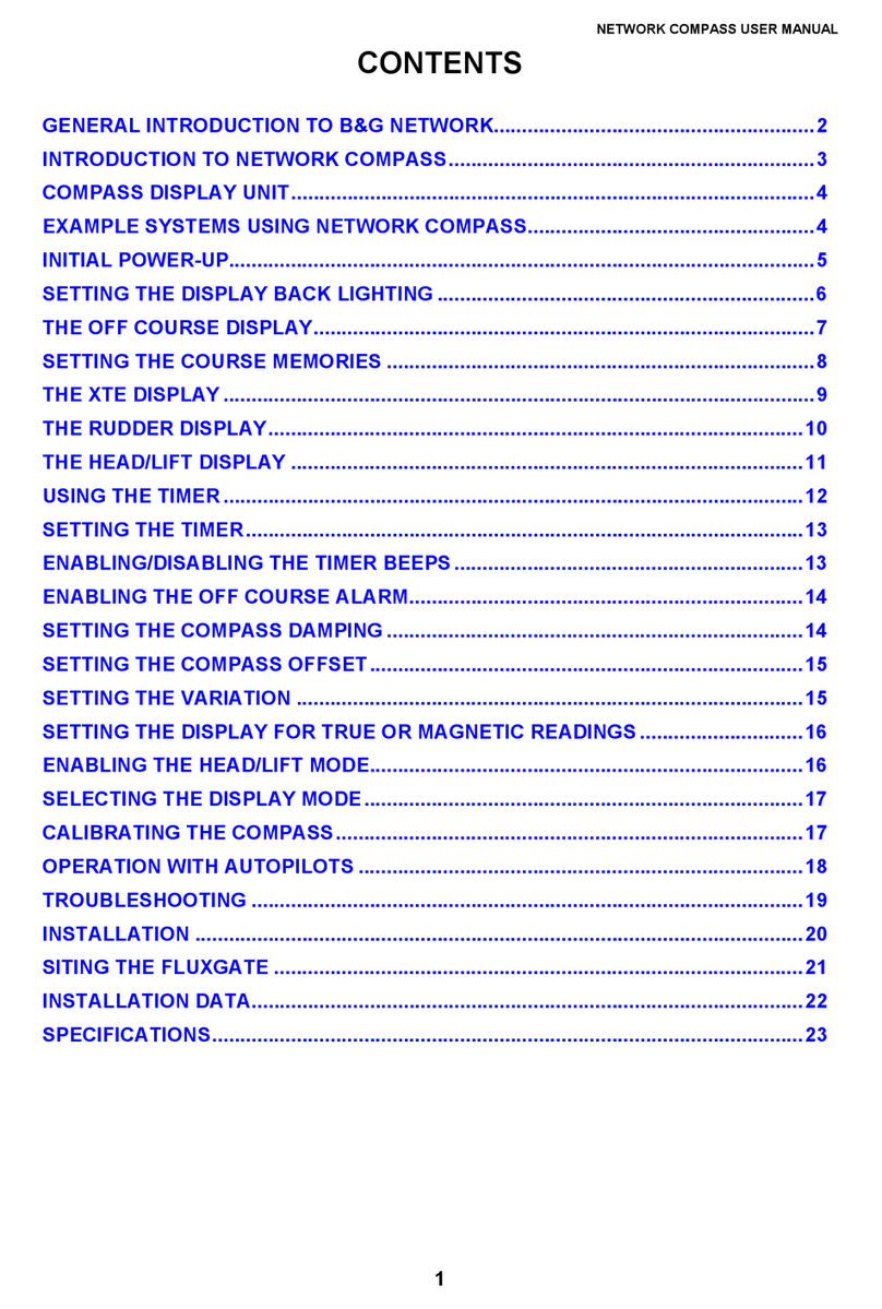 B&G Network Network System user manual