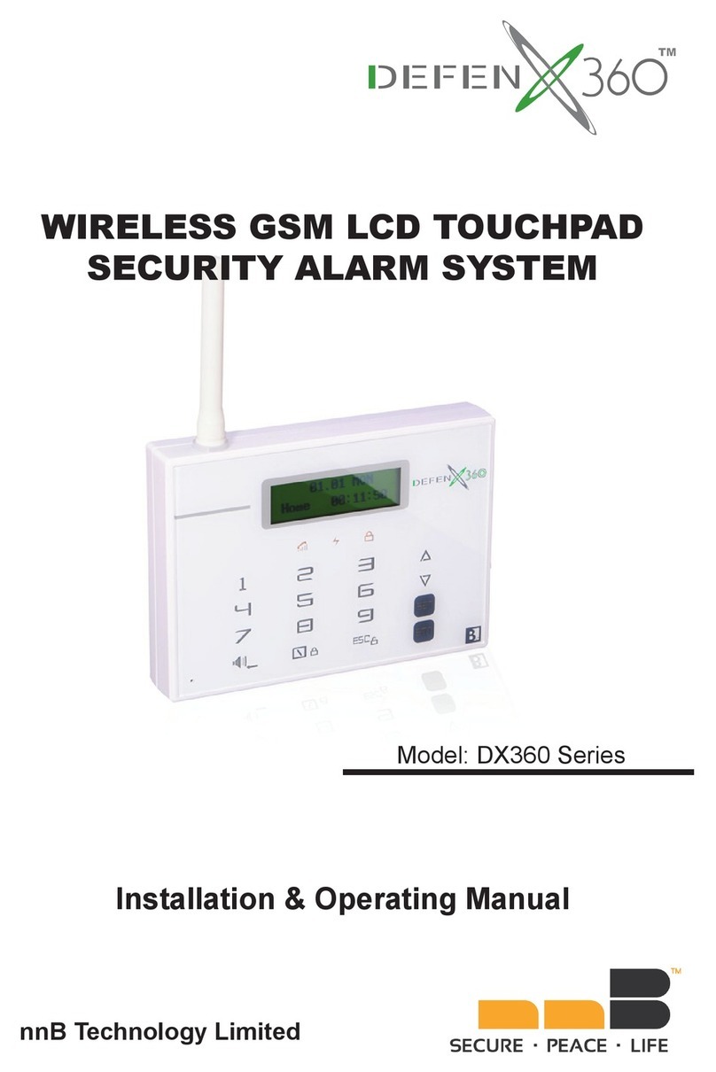 nnB Technology DefenX360 Series Installation & operating manual
