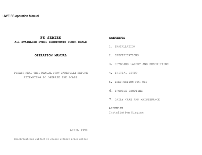 Lab Depot FS SERIES User manual