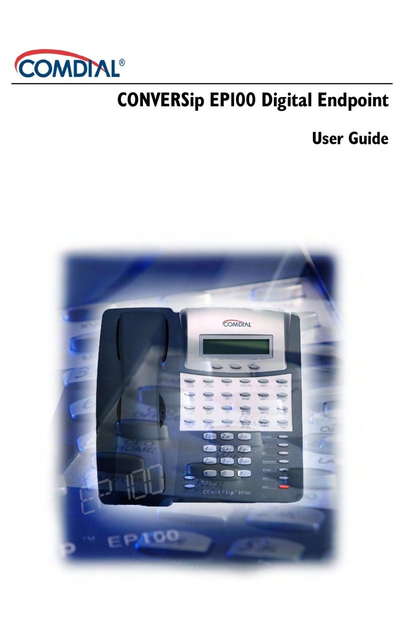 Comdial CONVERSip EP100 User manual