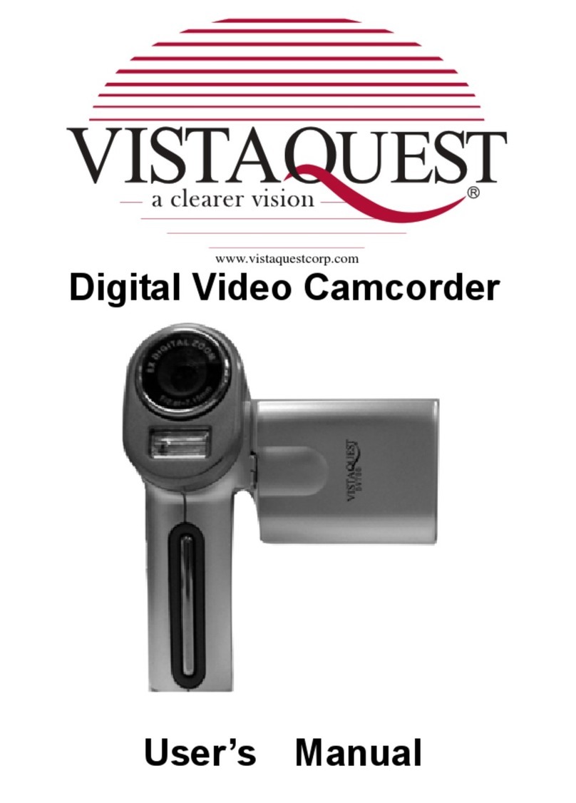 VistaQuest Digital Video Camcorder User manual VistaQuest Digital Video Camcorder User manual