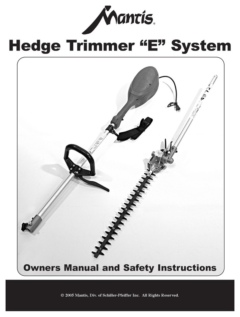Mantis E System Original instruction manual Mantis E System Original instruction manual